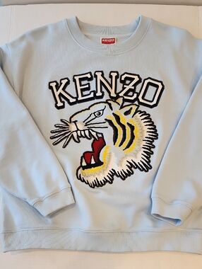 Kenzo Tiger Cotton Sweatshirt  M